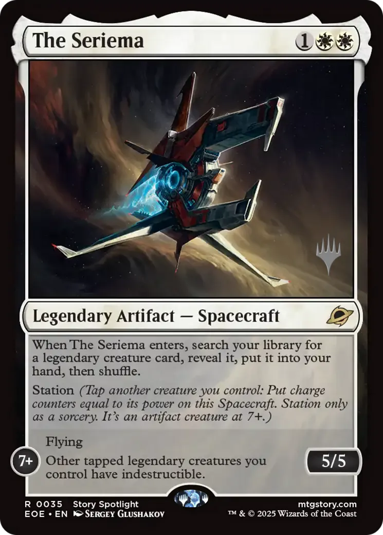 The Seriema — Edge of Eternities Promos — Magic: The Gathering