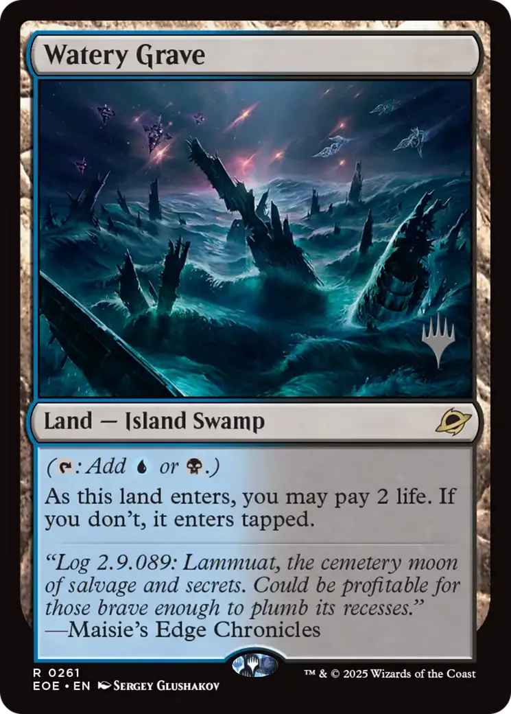 Tombe aquatique — Edge of Eternities Promos — Magic: The Gathering