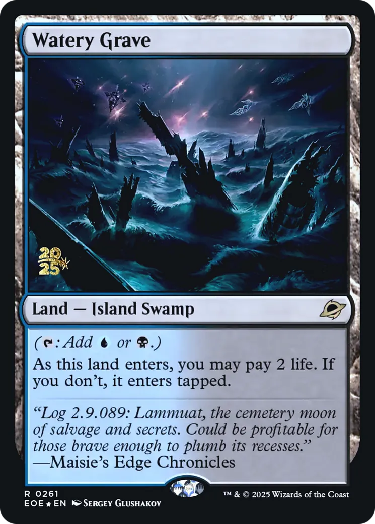Tombe aquatique — Edge of Eternities Promos — Magic: The Gathering