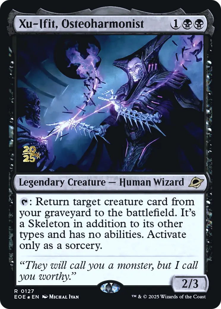 Xu-Ifit, Osteoharmonist — Edge of Eternities Promos — Magic: The Gathering