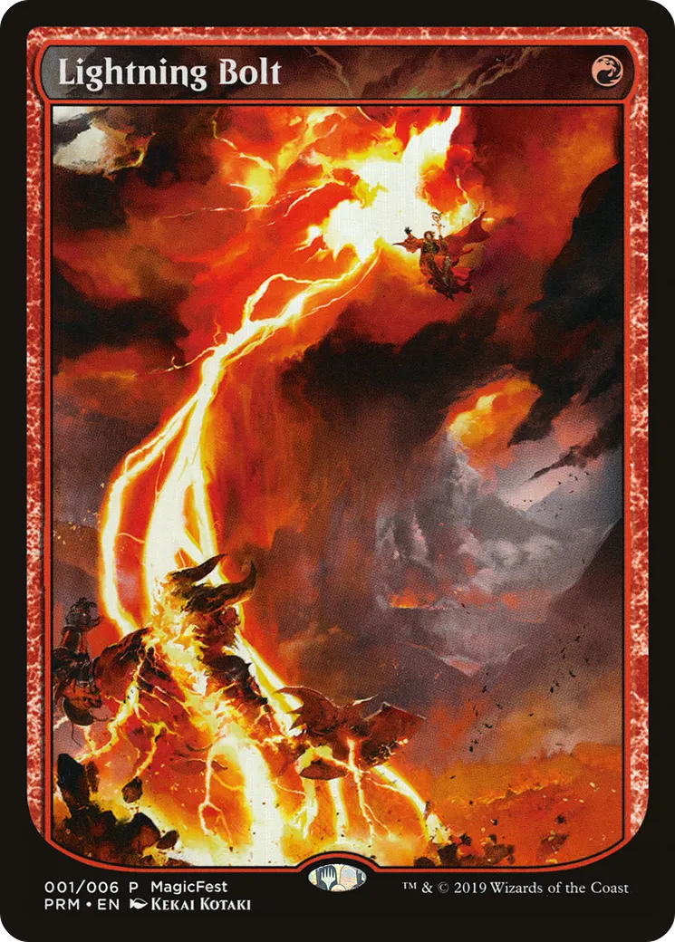 Lightning Bolt — MagicFest 2019 — Magic: The Gathering
