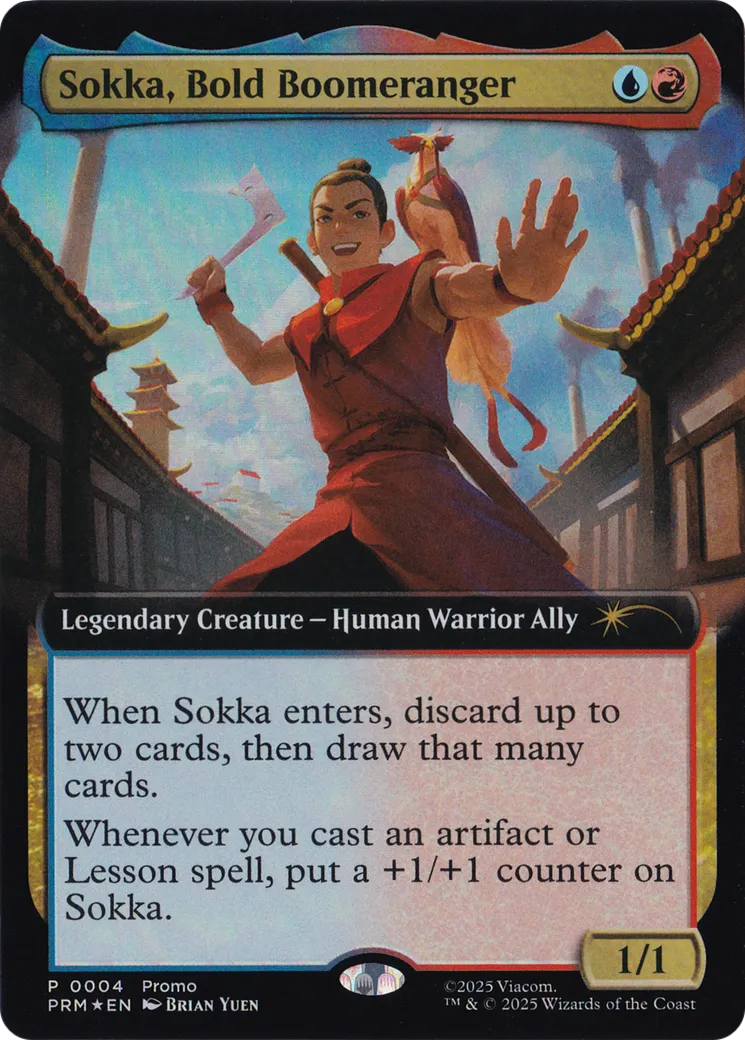 Sokka, boomeranger audacieux — MagicFest 2025 — Magic: The Gathering