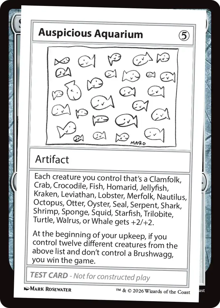 Auspicious Aquarium — MagicFest 2026 — Magic: The Gathering