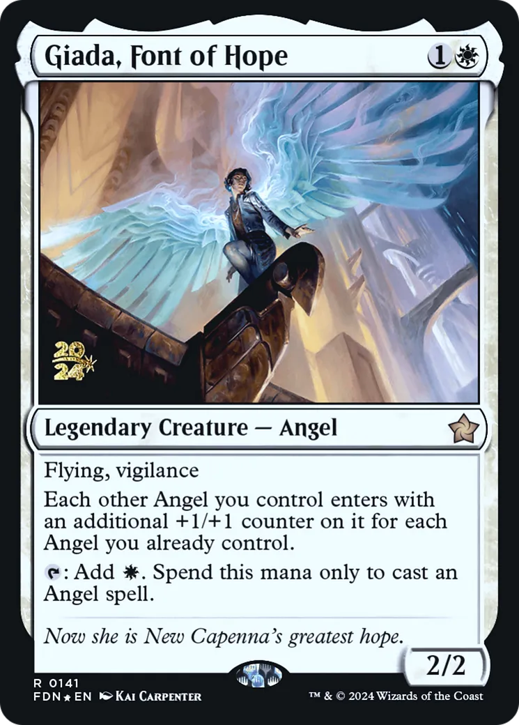 Giada, Font of Hope — Foundations Promos — Magic: The Gathering