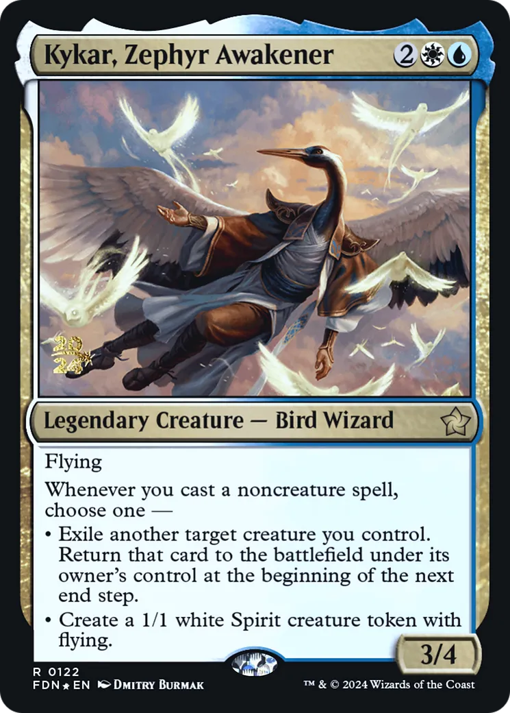 Kykar, Zephyr Awakener — Foundations Promos — Magic: The Gathering