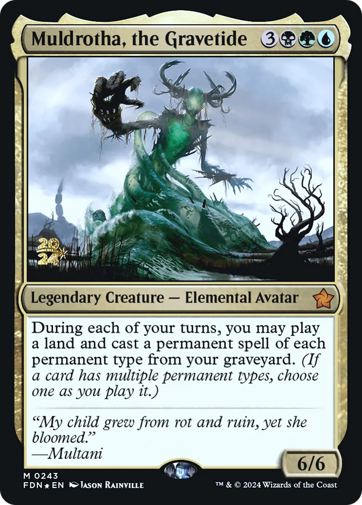 Muldrotha, la marée funéraire — Foundations Promos — Magic: The Gathering