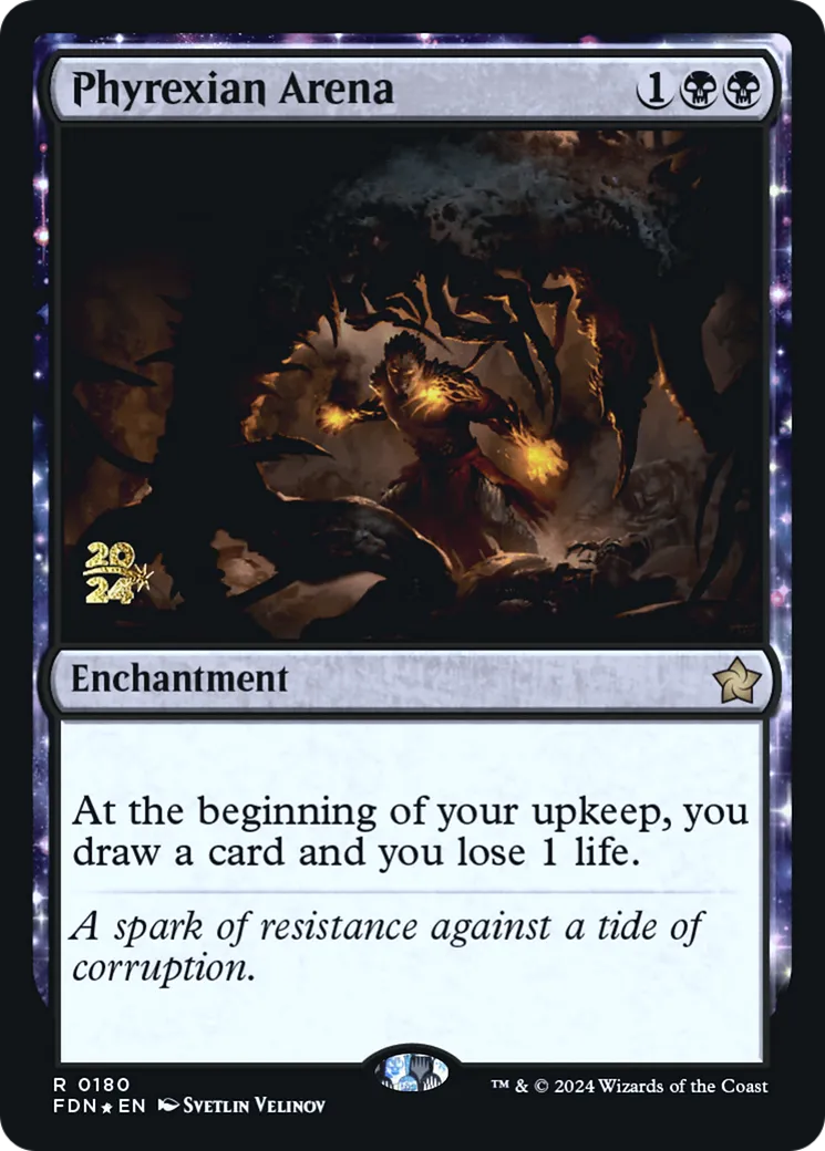 Arène phyrexiane — Foundations Promos — Magic: The Gathering