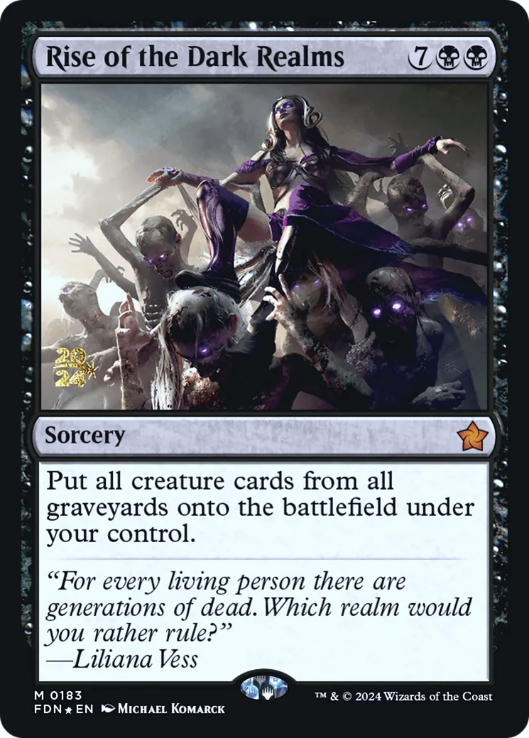 Ascension des Royaumes obscurs — Foundations Promos — Magic: The Gathering