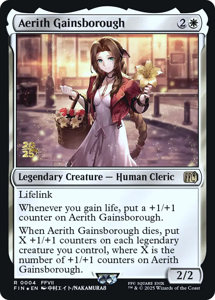 Aerith Gainsborough — Final Fantasy Promos — Magic: The Gathering