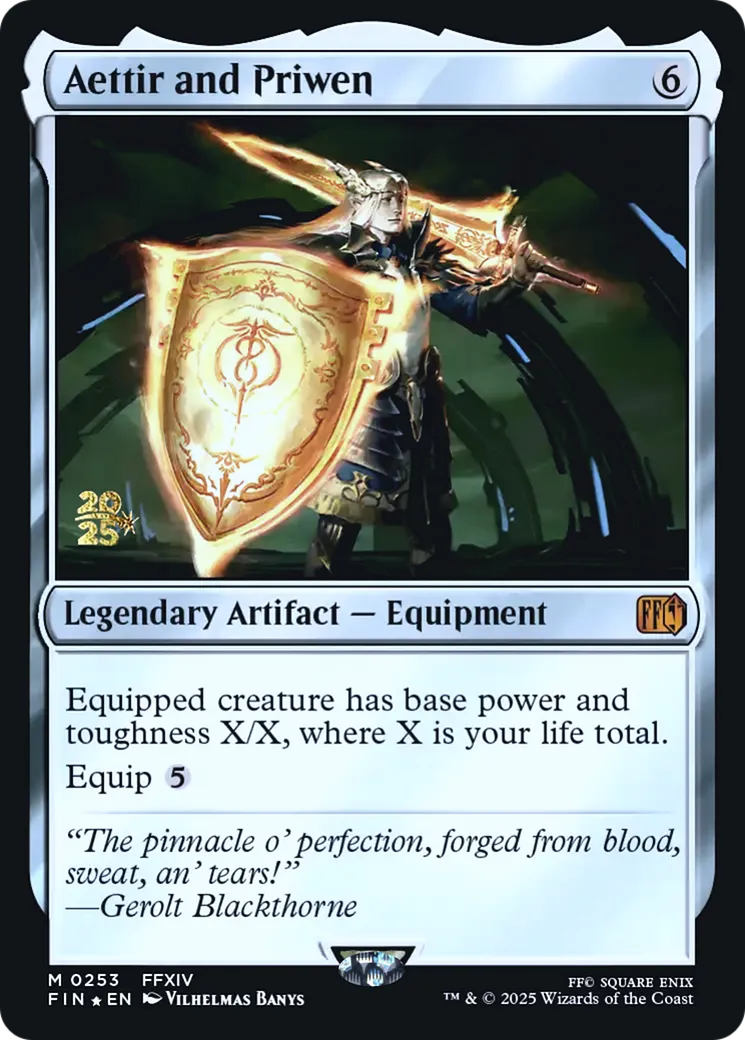 Aettir and Priwen — Final Fantasy Promos — Magic: The Gathering