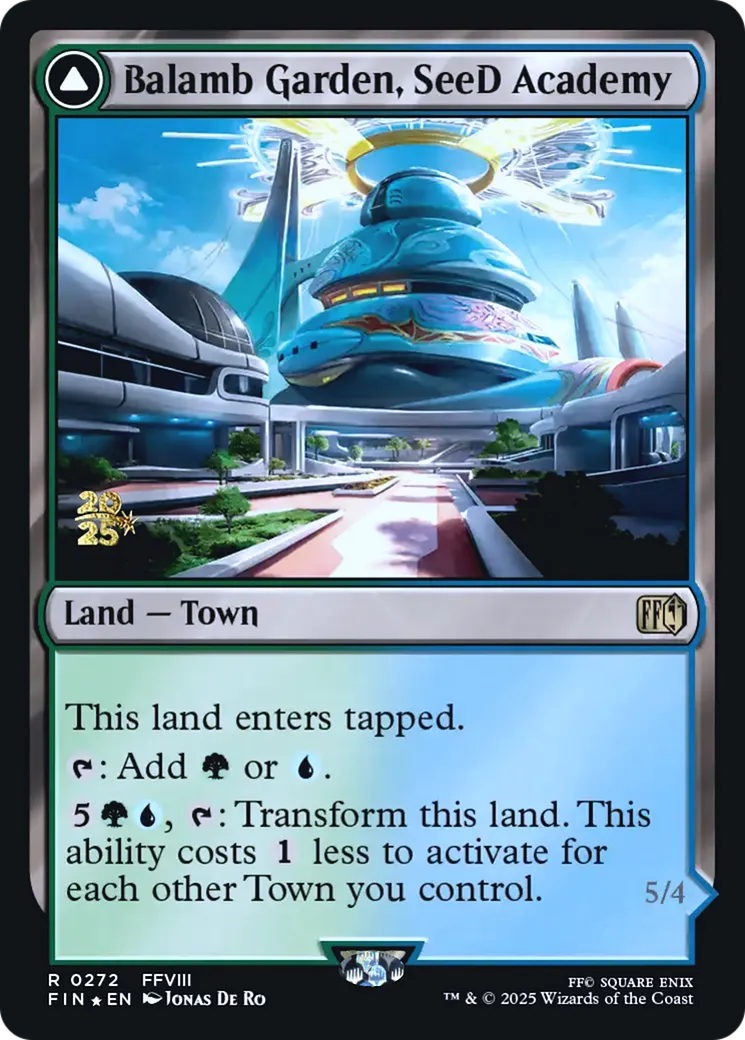 Balamb, académie SeeD // Académie de Balamb, aéroportée — Final Fantasy Promos — Magic: The Gathering