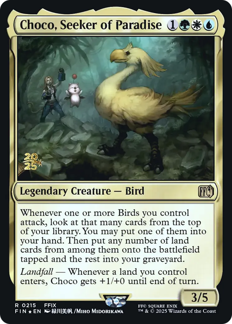 Choco, Seeker of Paradise — Final Fantasy Promos — Magic: The Gathering