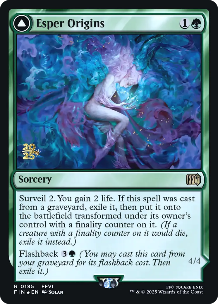 Esper Origins // Summon: Esper Maduin — Final Fantasy Promos — Magic: The Gathering
