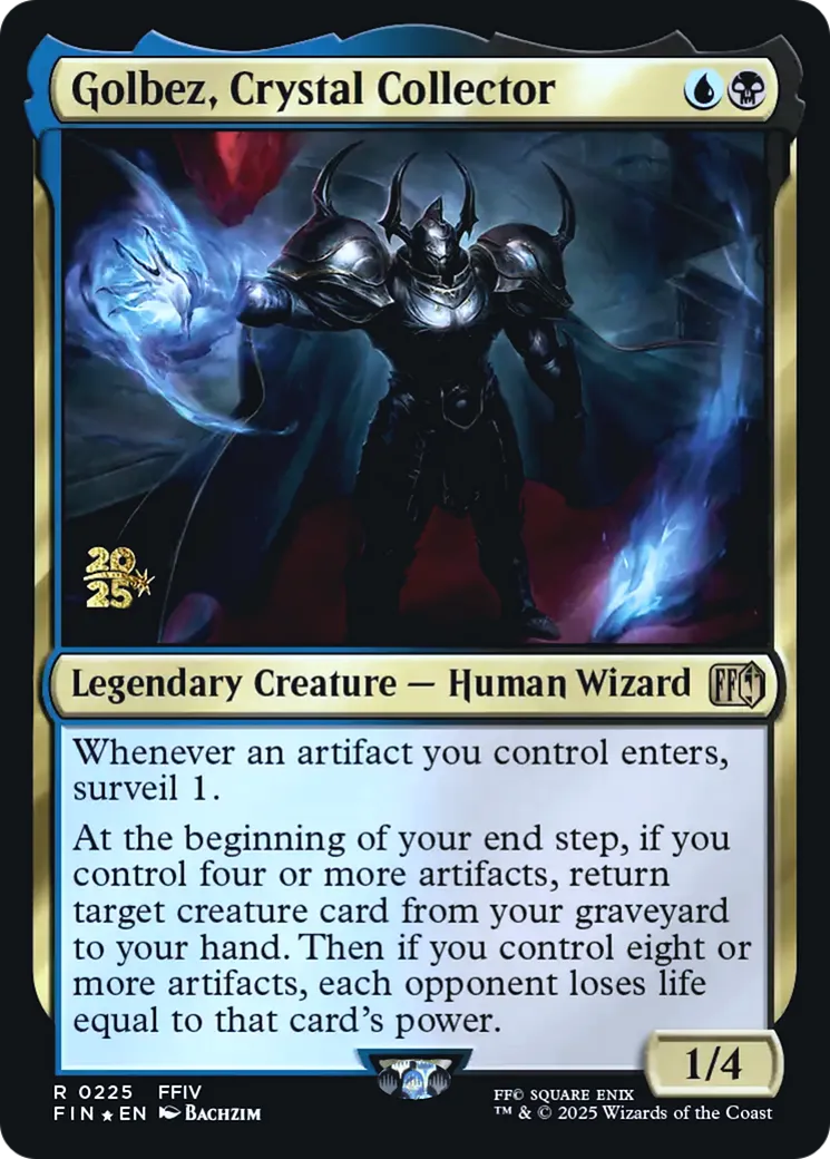 Golbez, convoiteur de cristaux — Final Fantasy Promos — Magic: The Gathering