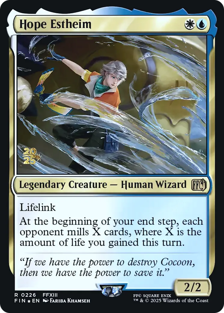 Hope Estheim — Final Fantasy Promos — Magic: The Gathering