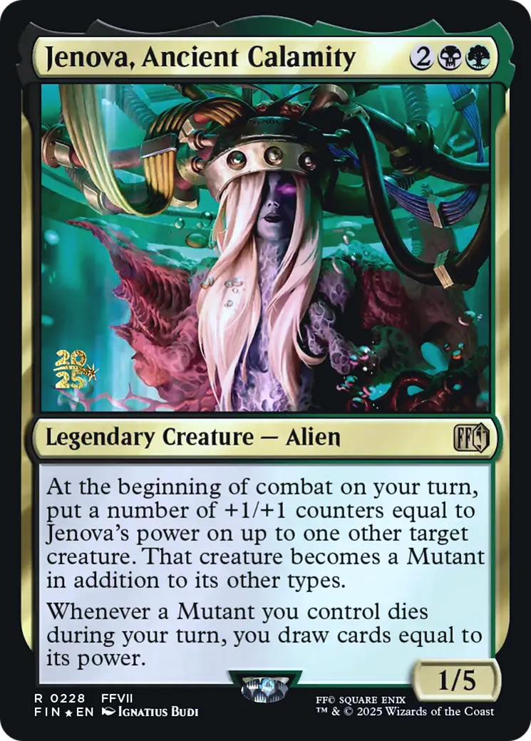Jénova, calamité antique — Final Fantasy Promos — Magic: The Gathering