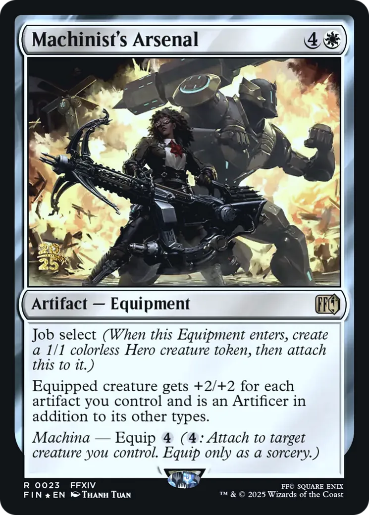 Arsenal de machiniste — Final Fantasy Promos — Magic: The Gathering