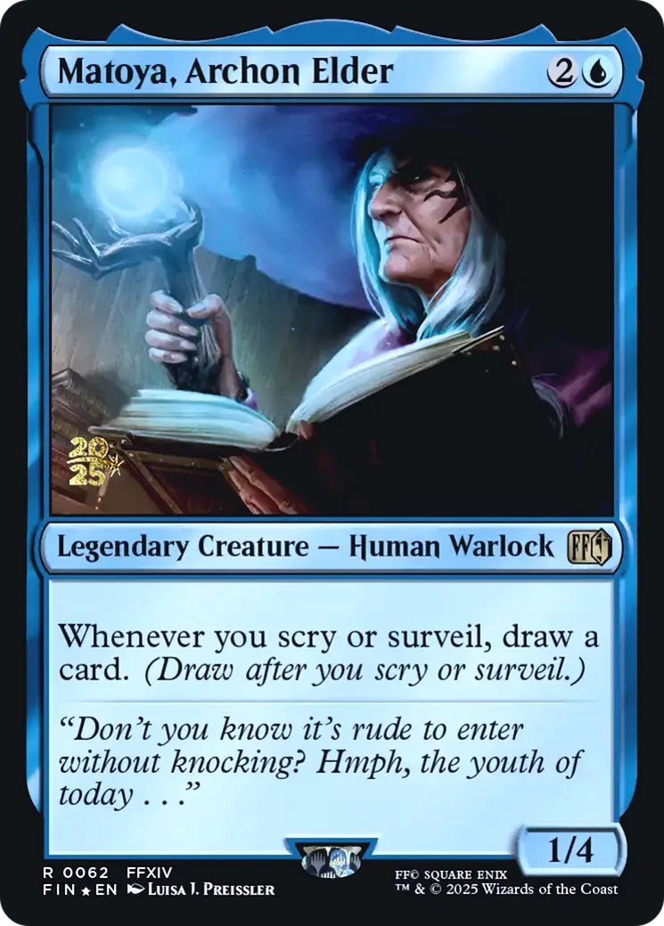 Matoya, ermite — Final Fantasy Promos — Magic: The Gathering