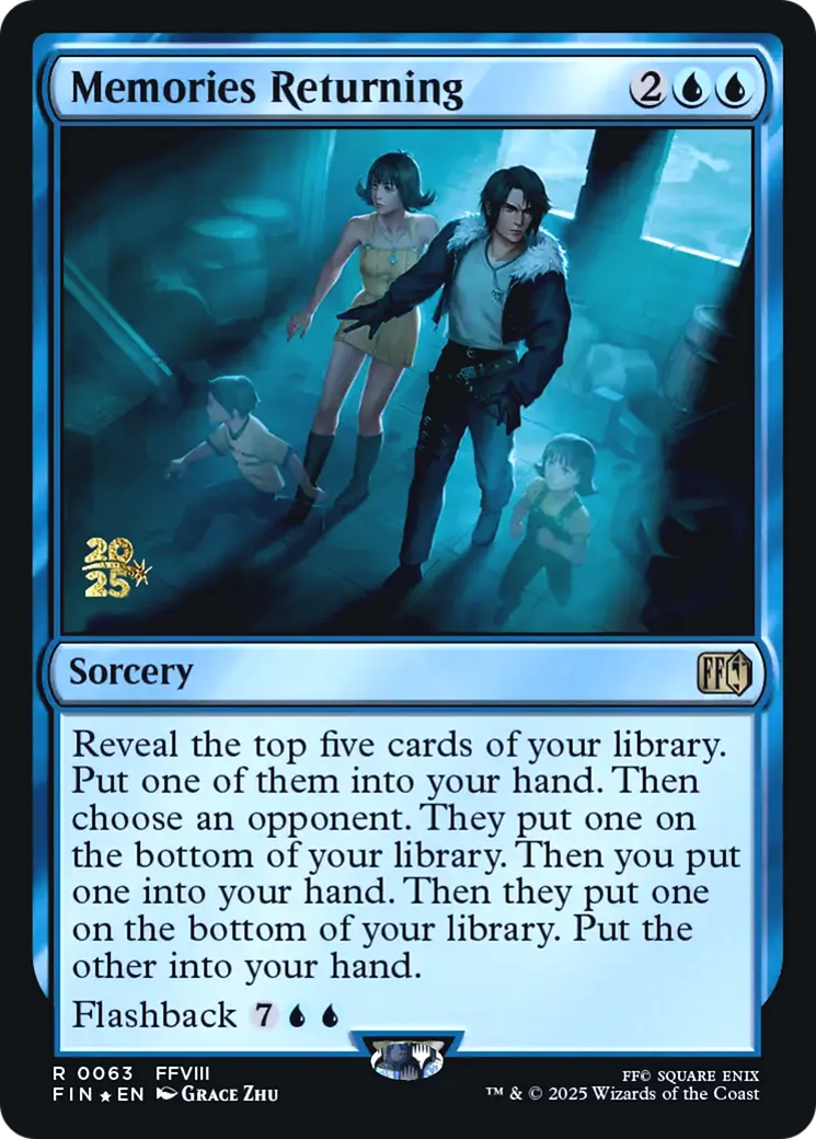 Souvenirs ressurgissants — Final Fantasy Promos — Magic: The Gathering