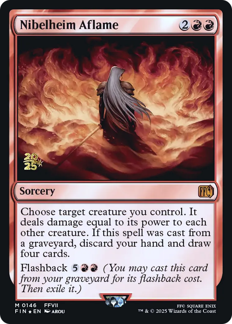 Nibelheim Aflame — Final Fantasy Promos — Magic: The Gathering
