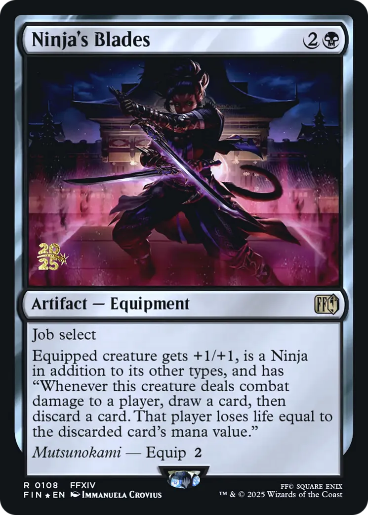 Lames de ninja — Final Fantasy Promos — Magic: The Gathering