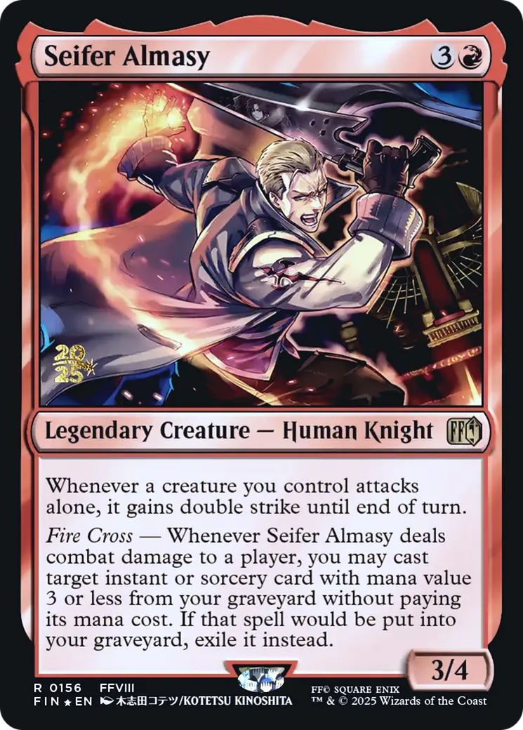 Seifer Almasy — Final Fantasy Promos — Magic: The Gathering
