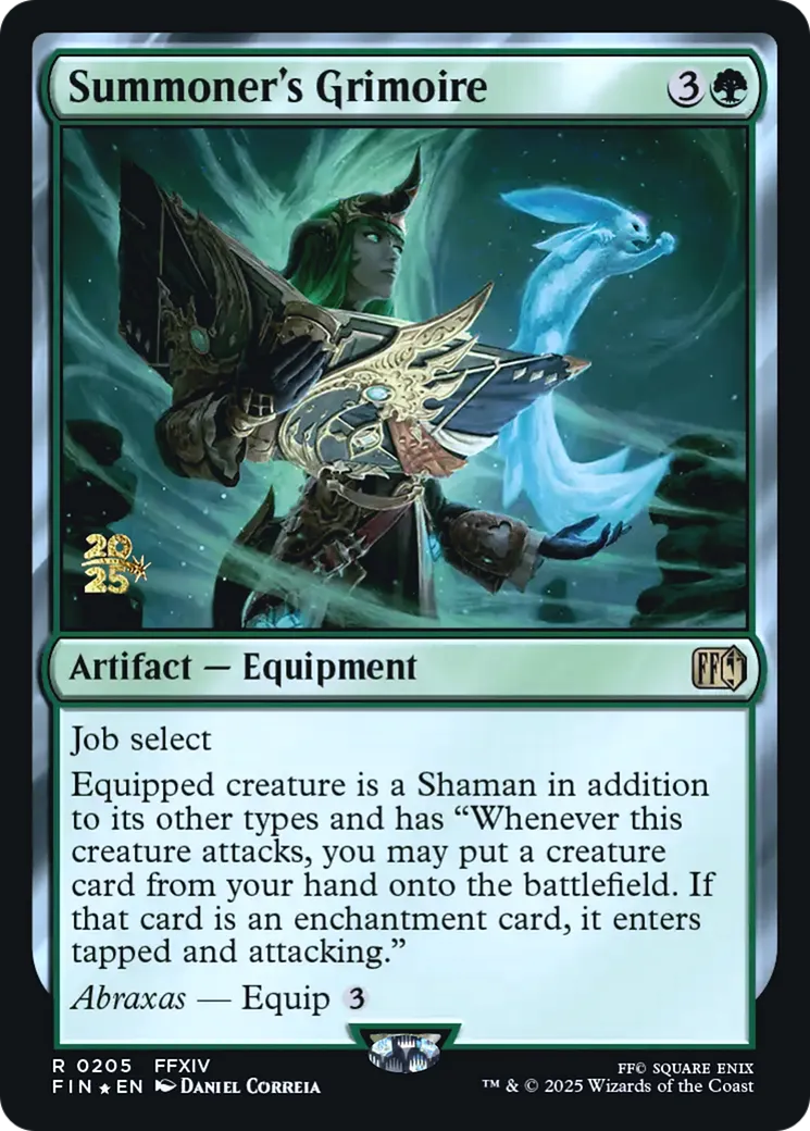 Grimoire d'invocateur — Final Fantasy Promos — Magic: The Gathering