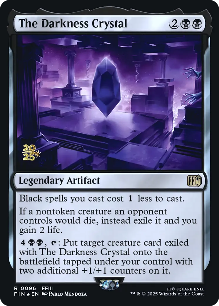 The Darkness Crystal — Final Fantasy Promos — Magic: The Gathering