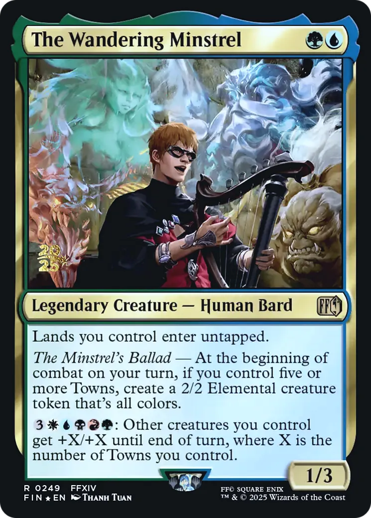 Le ménestrel errant from Final Fantasy Promos - Magic: The Gathering