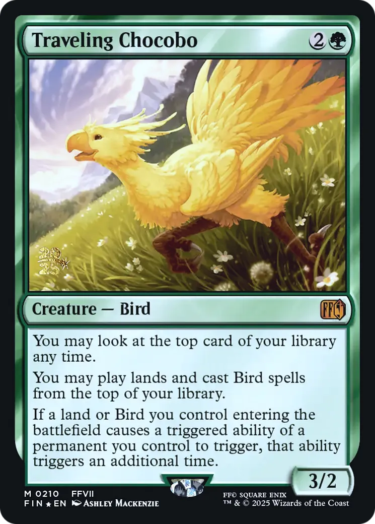 Chocobo voyageur — Final Fantasy Promos — Magic: The Gathering