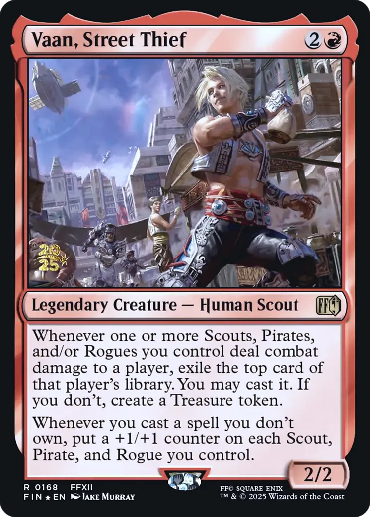 Vaan, Street Thief — Final Fantasy Promos — Magic: The Gathering