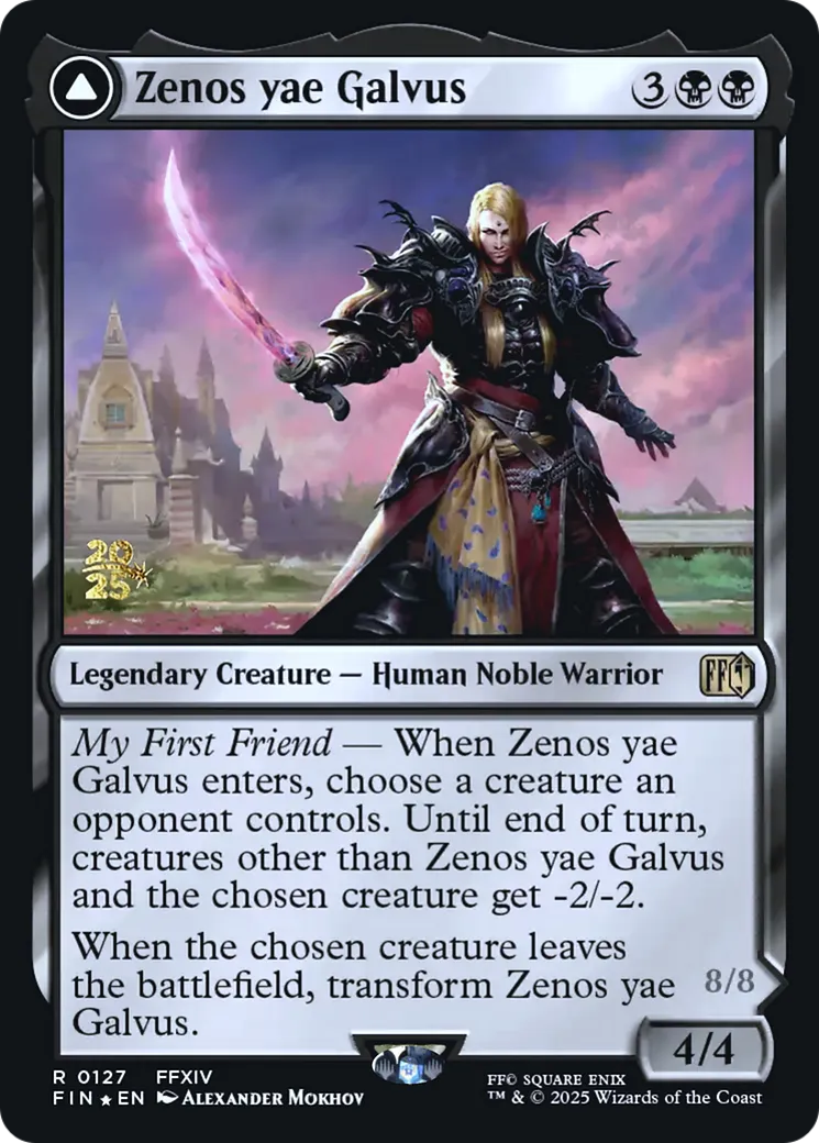 Zenos yae Galvus // Shinryu, Transcendent Rival — Final Fantasy Promos — Magic: The Gathering