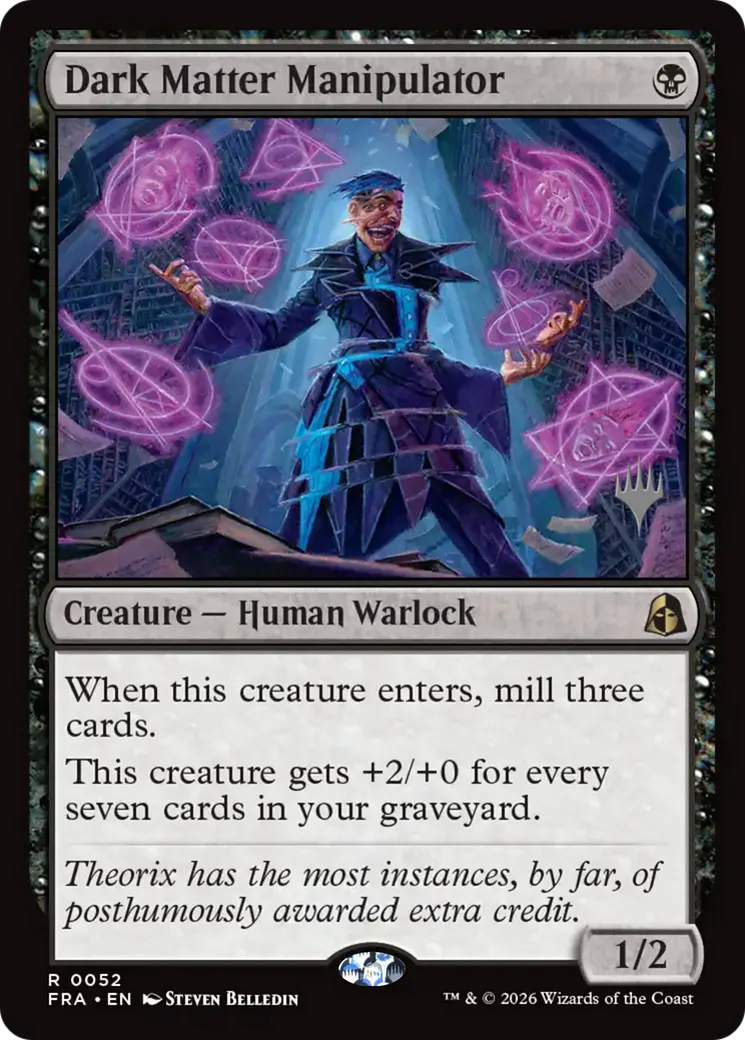 Dark Matter Manipulator — Reality Fracture Promos — Magic: The Gathering