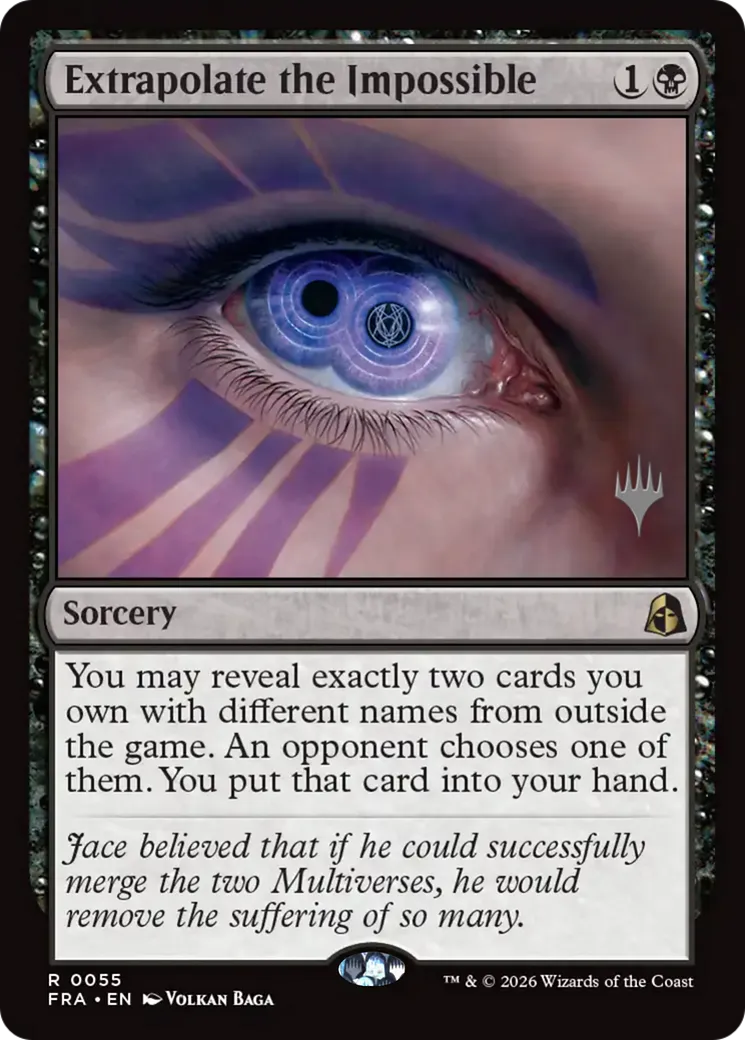 Extrapolate the Impossible — Reality Fracture Promos — Magic: The Gathering