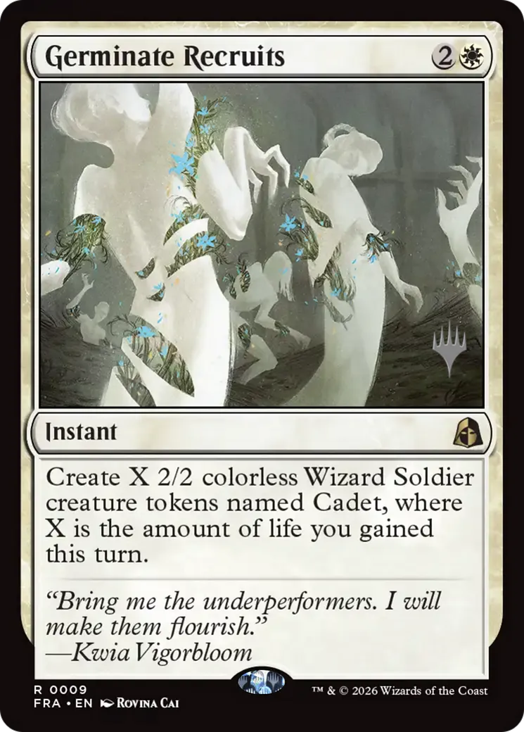 Germinate Recruits — Reality Fracture Promos — Magic: The Gathering