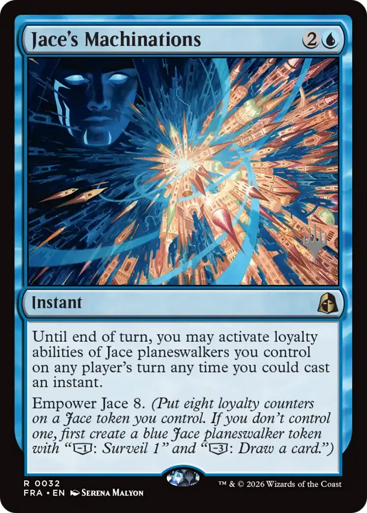 Jace's Machinations — Reality Fracture Promos — Magic: The Gathering