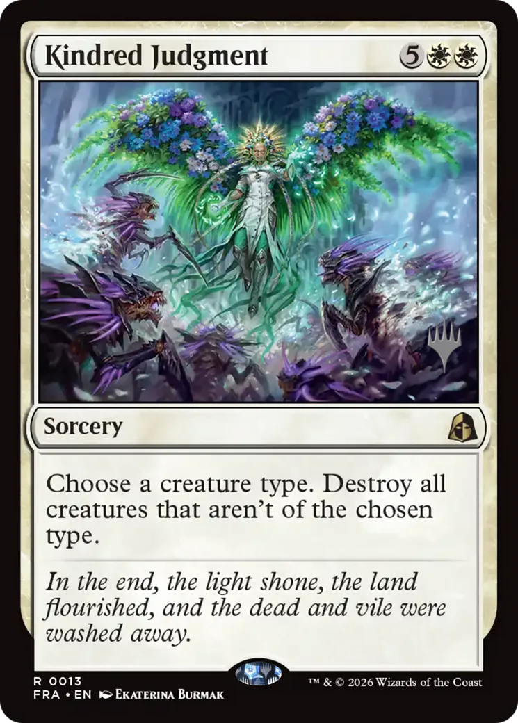 Kindred Judgment — Reality Fracture Promos — Magic: The Gathering