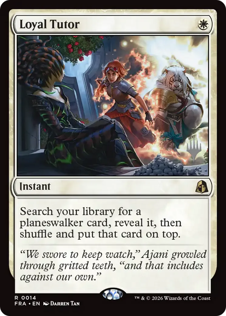 Loyal Tutor — Reality Fracture Promos — Magic: The Gathering
