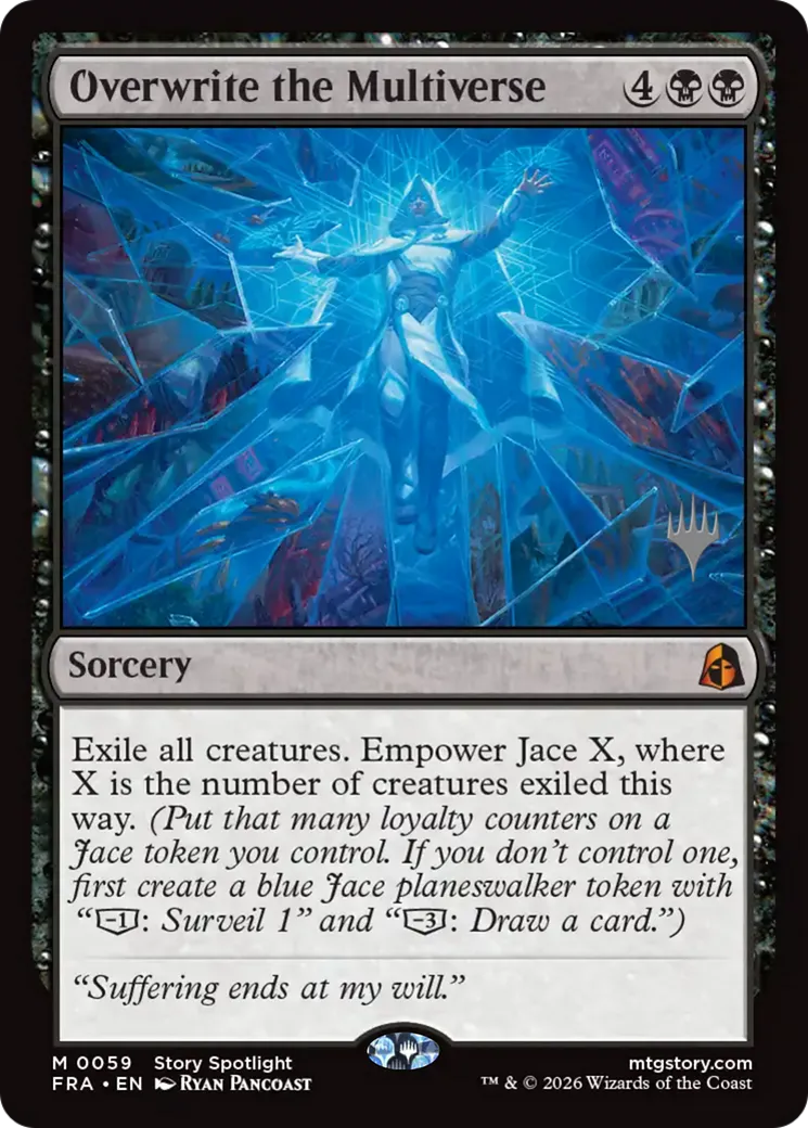 Overwrite the Multiverse — Reality Fracture Promos — Magic: The Gathering