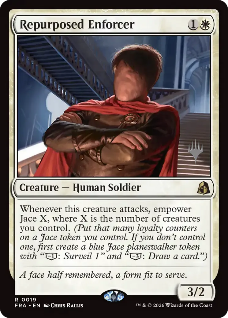 Repurposed Enforcer — Reality Fracture Promos — Magic: The Gathering