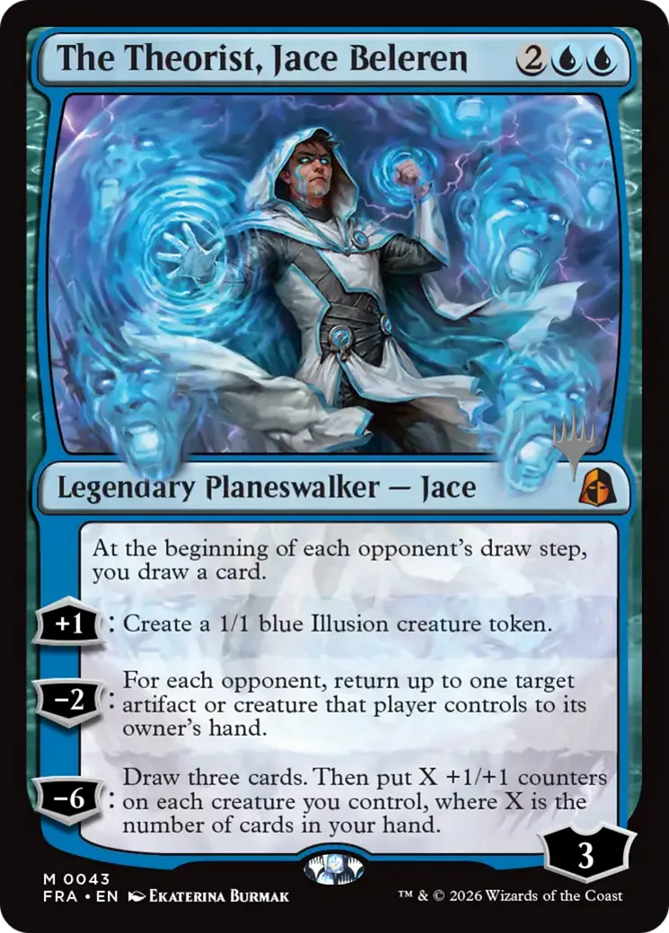 The Theorist, Jace Beleren — Reality Fracture Promos — Magic: The Gathering