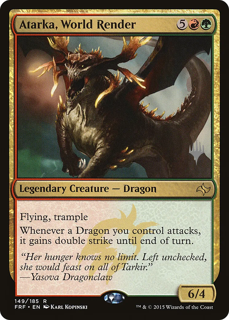 Atarka, broyeuse de monde — Fate Reforged Promos — Magic: The Gathering
