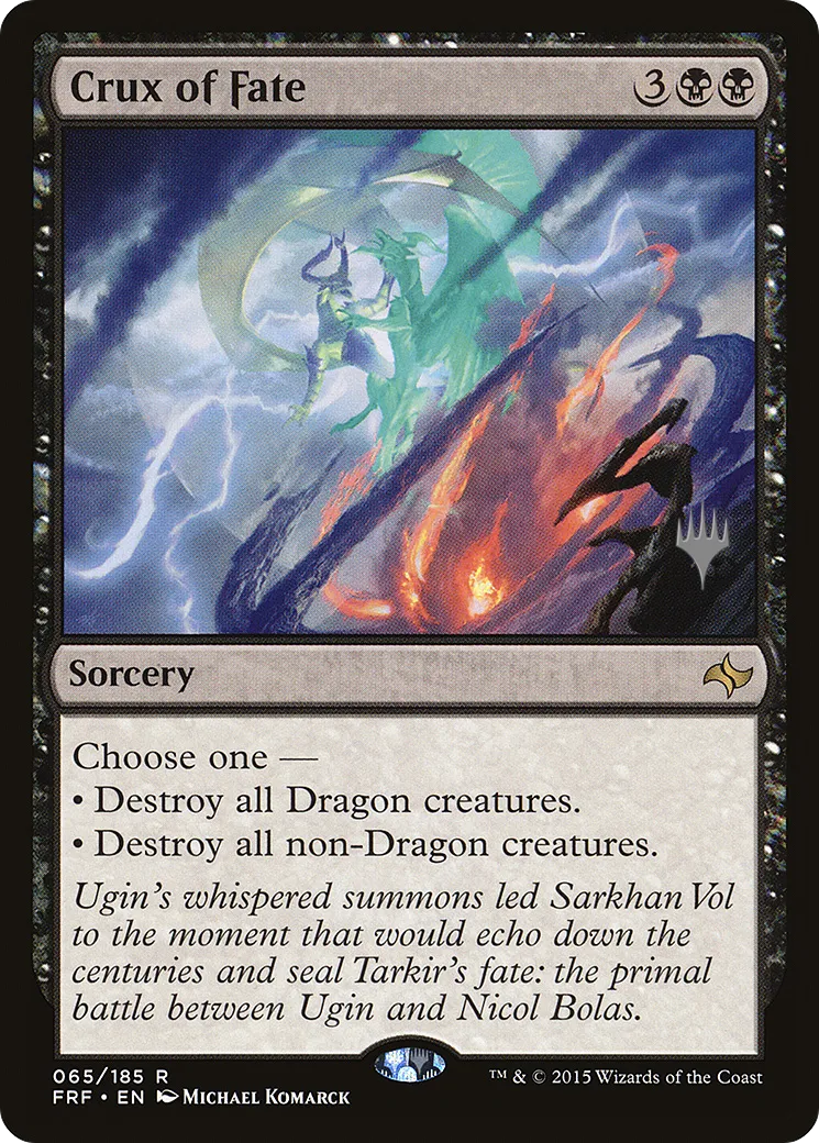 Crux of Fate from Fate Reforged Promos - Magic: The Gathering
