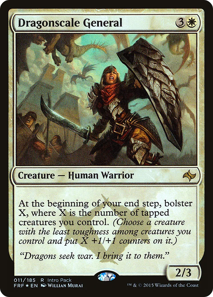 Dragonscale General from Fate Reforged Promos - Magic: The Gathering