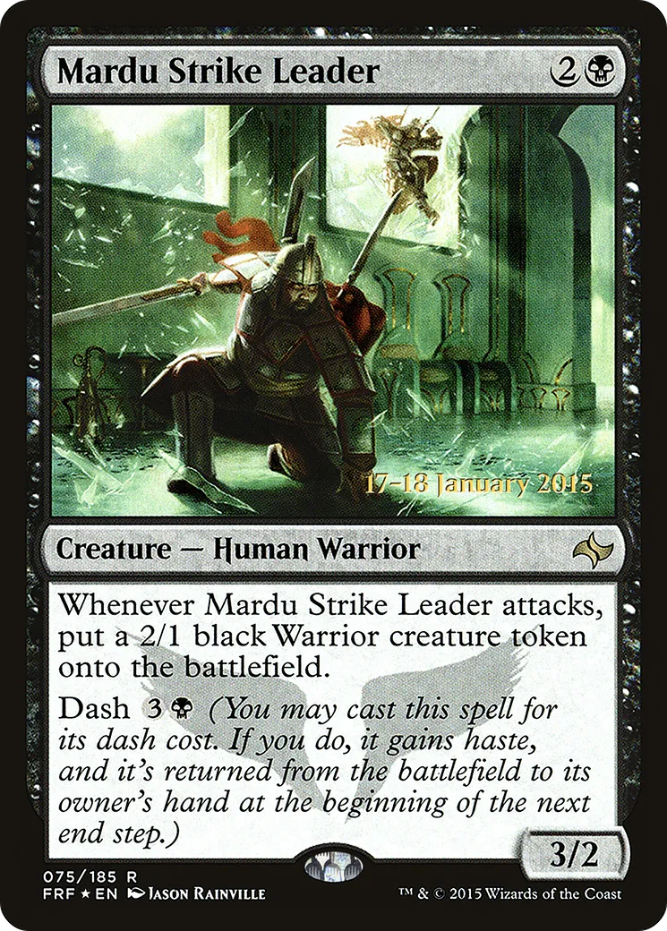 Mardu Strike Leader — Fate Reforged Promos — Magic: The Gathering