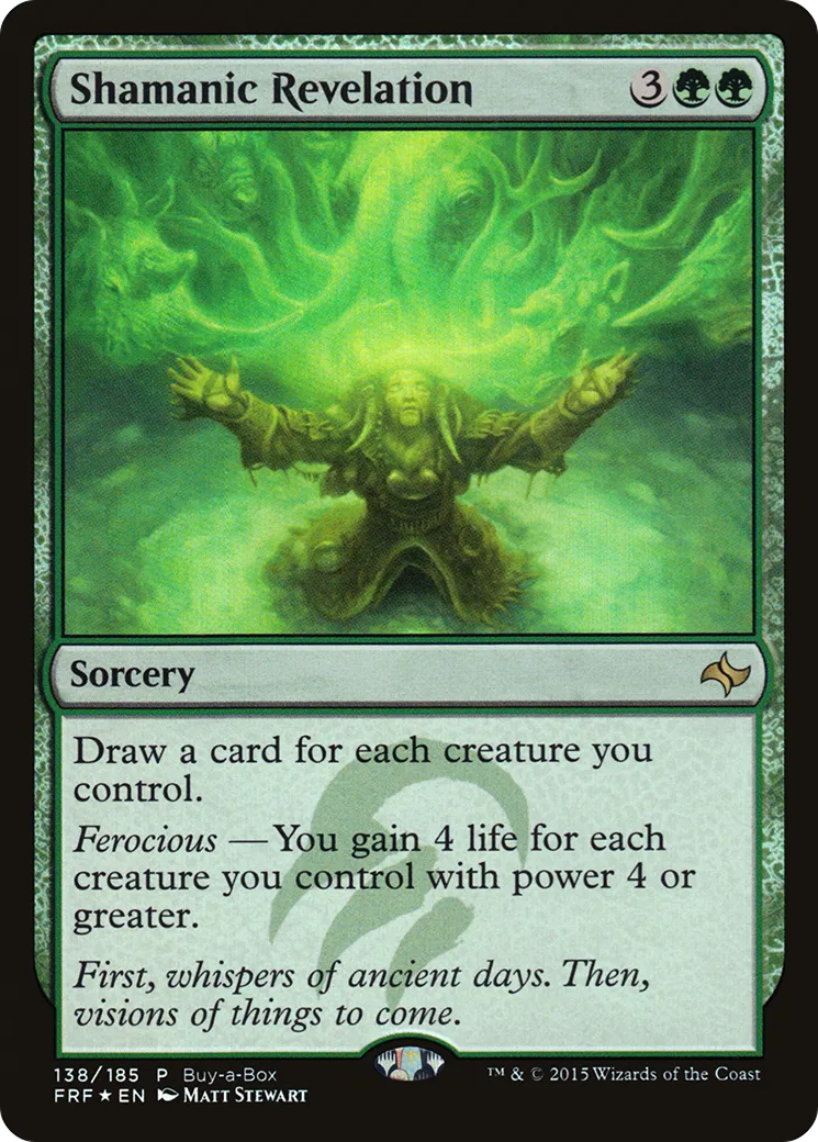 Révélation shamanique — Fate Reforged Promos — Magic: The Gathering