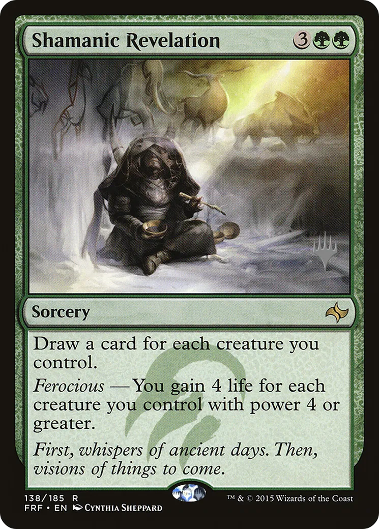 Révélation shamanique — Fate Reforged Promos — Magic: The Gathering