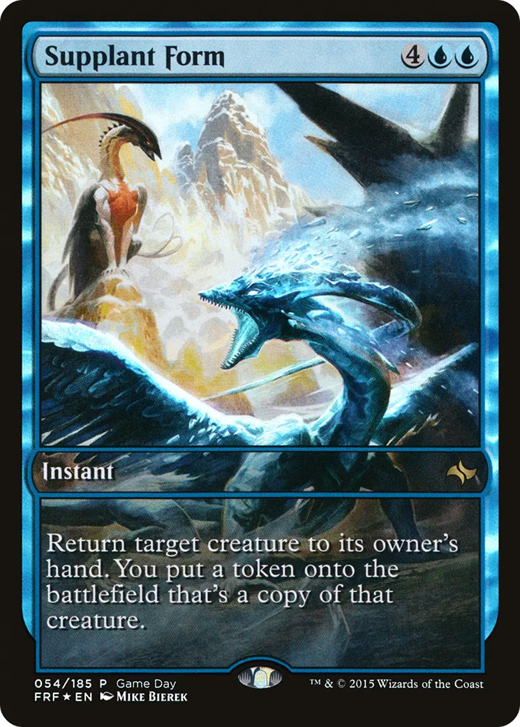 Supplant Form — Fate Reforged Promos — Magic: The Gathering