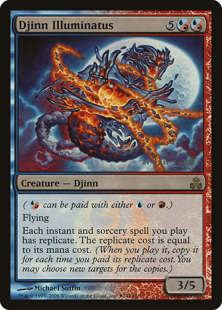 Djinn Illuminatus — Guildpact Promos — Magic: The Gathering