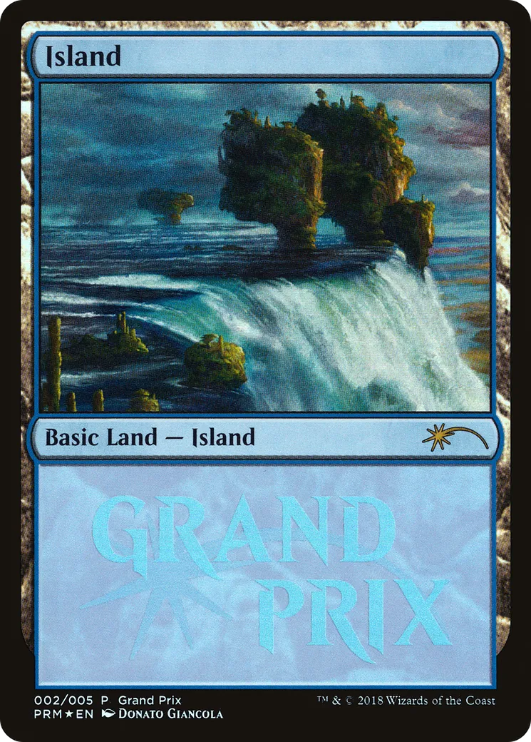 Island — Grand Prix Promos — Magic: The Gathering